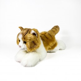 25CM BROWN AND WHITE...