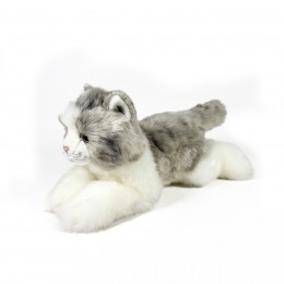 25 CM GRAY AND WHITE...