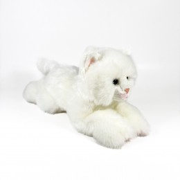 25CM LYING-DOWN WHITE CAT... 2