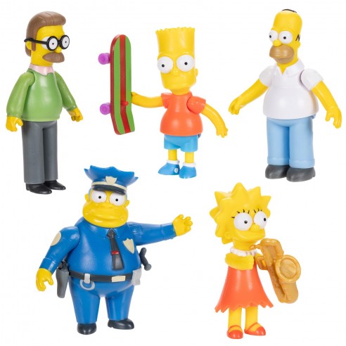 ASSORTED FIGURES 6 CM THE SIMPSONS...