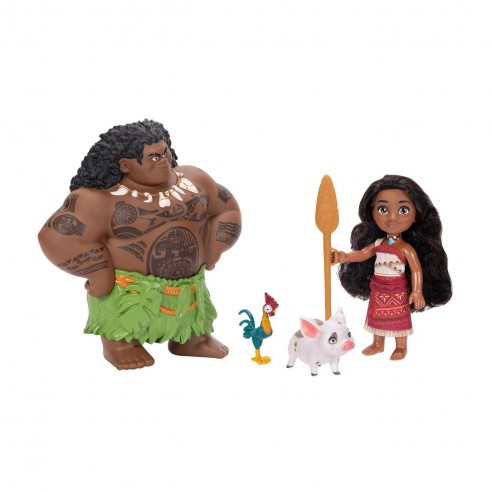 VAIANA AND MAUI FIGURINE SET 15 CM...