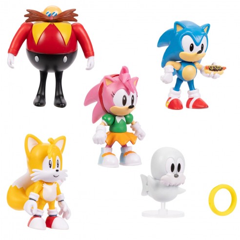 ASSORTED FIGURINES 6 CM SONIC SERIES...