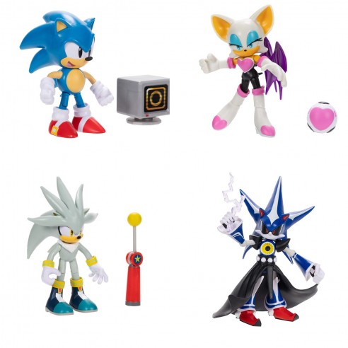 ASSORTED FIGURINES 10 CM SONIC 17...