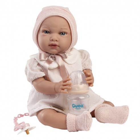 MUÑECA CON PESO LOLA 42CM 10302 GUCA