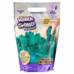 TURQUOISE SHINY SAND BAG...