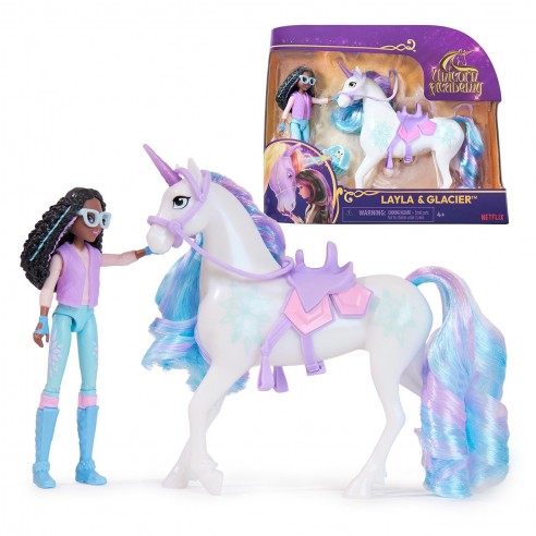 LAYLA Y GLACIER ACADEMIA UNICORNIO...