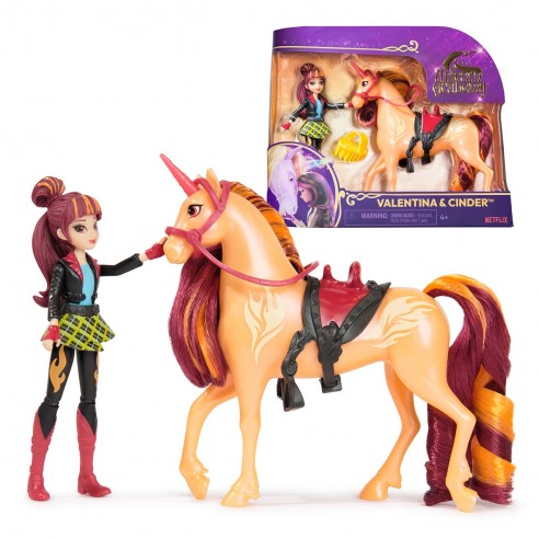 VALENTINA Y CINDER ACADEMIA UNICORNIO...