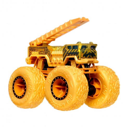 MONSTER TRUCK COCHE DORADO 1:64 JCH46...