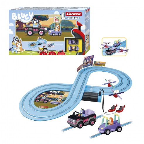 FIRST BLUEY AND BINGO 2.4-METER RACE...