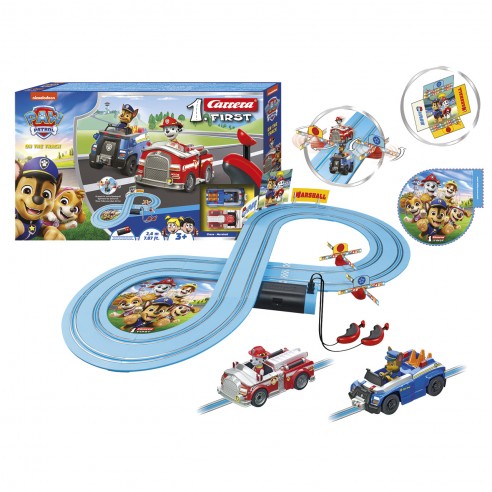 FIRST PAW PATROL RACE (CHASE AND...