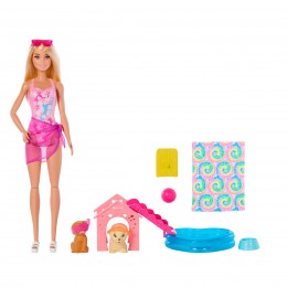 MUÑECA BARBIE Y PERRITOS A... 2