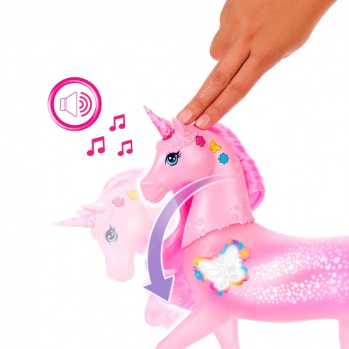 Barbie Unicorn with lights and sounds