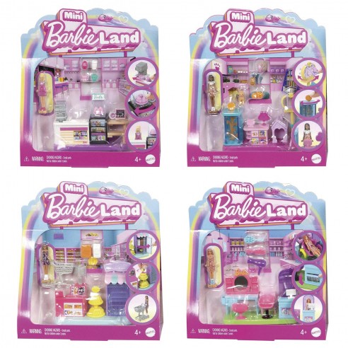 MINI PLAYSET BARBIELAND SURTIDOS...