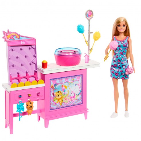 BARBIE PUESTO DE ALGODÓN DE AZÚCAR...