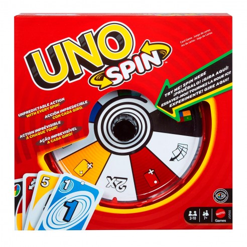 JUEGO UNO SPIN JGR00 MATTEL GAMES