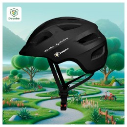 CASCO BICI NEGRO  48-52CM 2