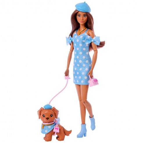 BARBIE TWINNING LOOKS MORENA CON...