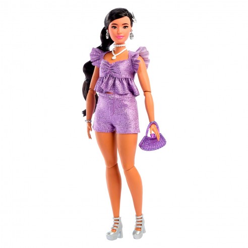 BARBIE DELUXE METALLIC CON CONJUNTO...