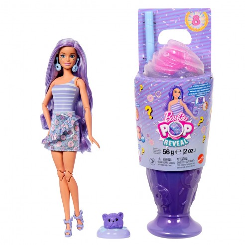BARBIE POP REVEAL SERIE DULCES DONUT...