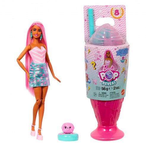 BARBIE POP REVEAL SERIE DULCES SWEET...