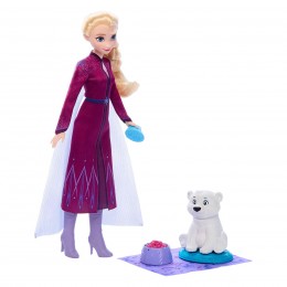 ELSA DOLL WITH TEDDY BEAR...