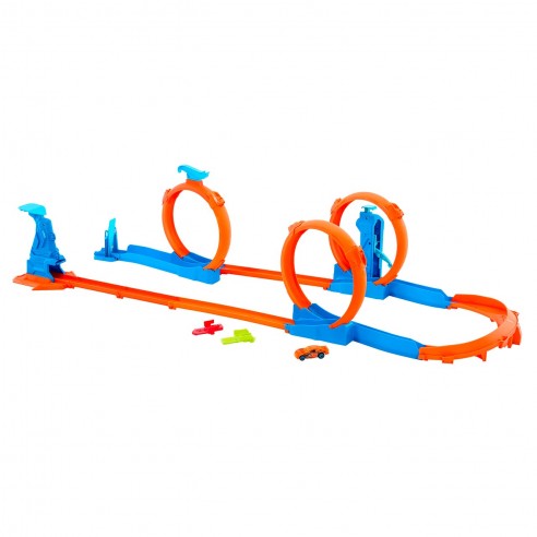 PISTA TRIPLE LOOP JDW39 HOT WHEELS