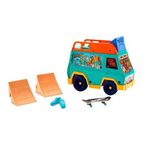PLAYSET FURGONETA SKATE JGG91 HOT WHEELS
