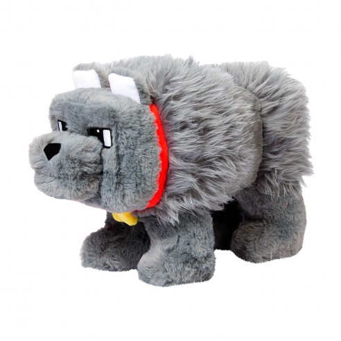 DENNIS THE WOLF STUFFED TOY MINECRAFT...