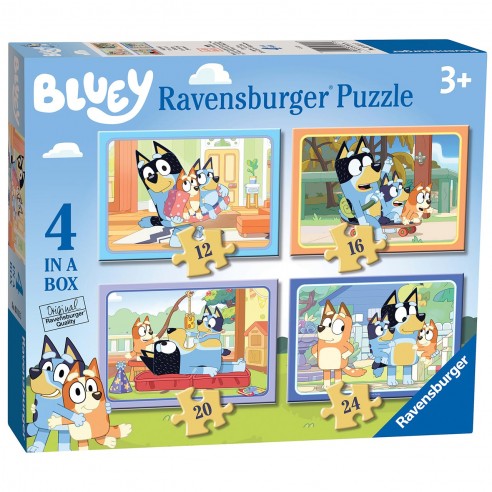 PUZZLE 4 FORMAS BLUEY 03111 RAVENSBURGER