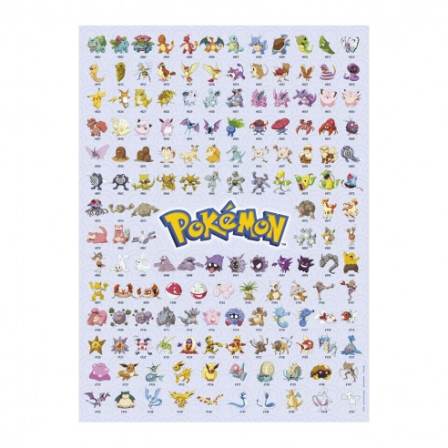 PUZZLE 500 PIEZAS POKEMON 12000511...