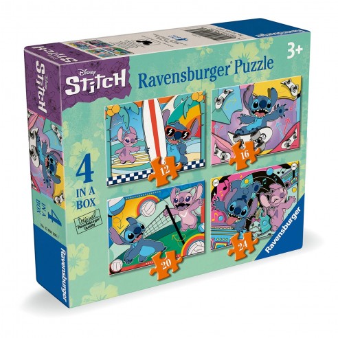 PUZZLE 4 FORMAS STITCH 12004106...