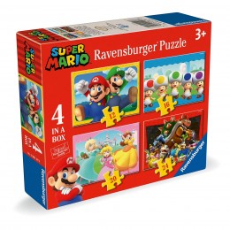 PUZZLE 4 FORMAS SUPER MARIO...
