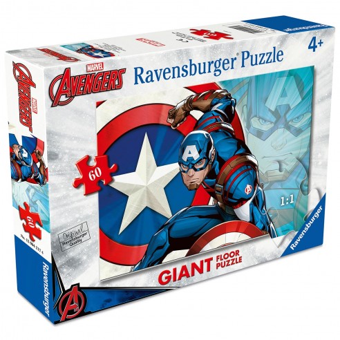 PUZZLE 60 GIANT CAPTAIN AMERICA...