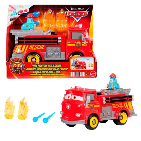 COMBATE INCENDIOS CON ROJO Y GUIDO...