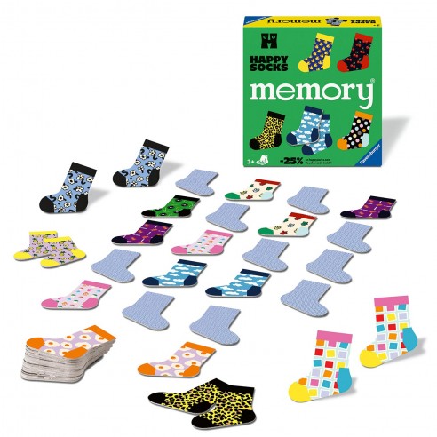 MEMORY HAPPY SOCKS 24702 RAVENSBURGER