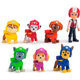 PACK 7 FIGURES PAW PATROL...