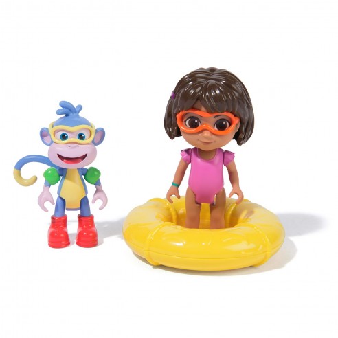 PACK FIGURAS DORA EXPLORADORA Y BOTAS...