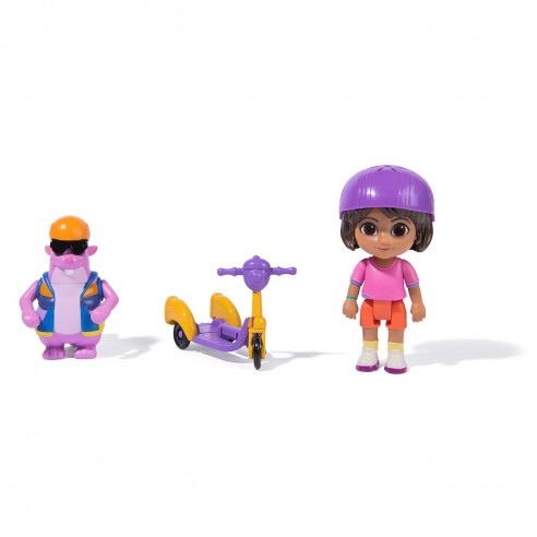 PACK FIGURAS DORA EXPLORADORA Y TICO...