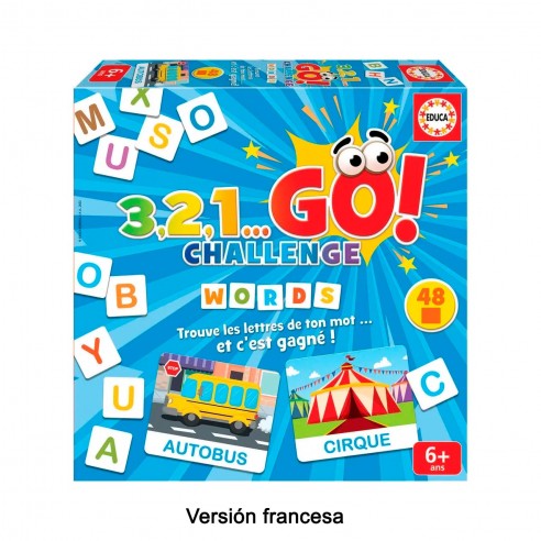 3,2,1 GO CHALLENGE - FRENCH WORDS...
