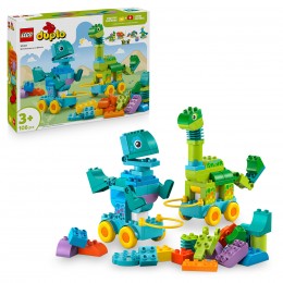 3-in-1 Dinosaur on Wheels...