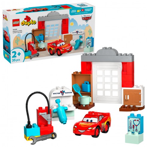 MCQUEEN´S VISIT TO THE LEGO DUPLO DOC...