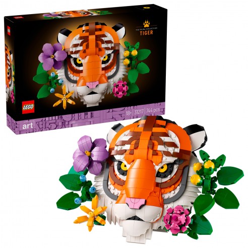 FAUNA COLLECTION: TIGER 31217 LEGO ART