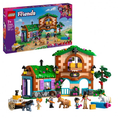 RANCHO Y ESTABLO DE PONIS 42654 LEGO...