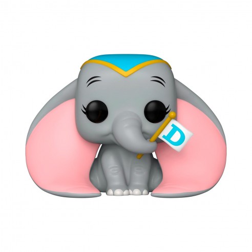 FUNKO POP DISNEY! DUMBO CON BANDERA...