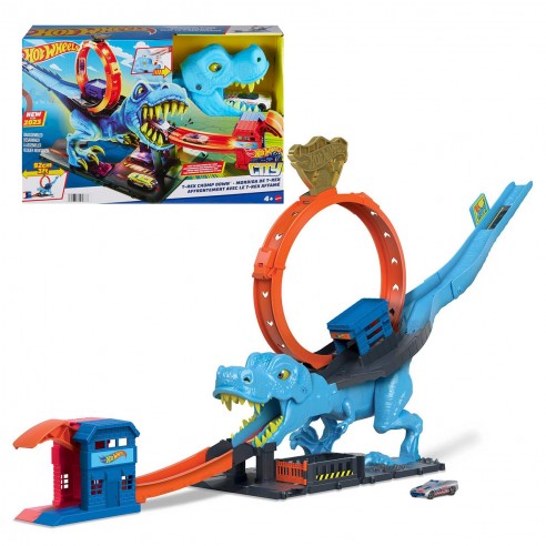 HOT WHEELS CITY DESAFÍO T-REX HKX42...