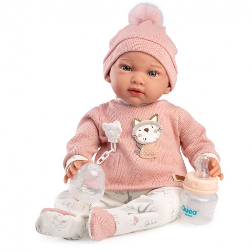 MUÑECA CON PESO ADA 42CM 10301 GUCA