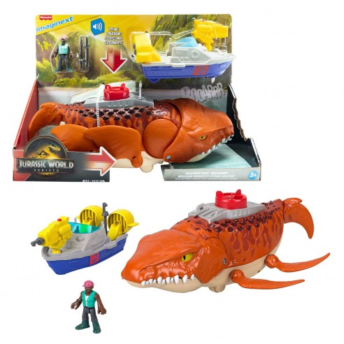 MOSASAURUS CAZA Y ATRAPA JURASSIC...