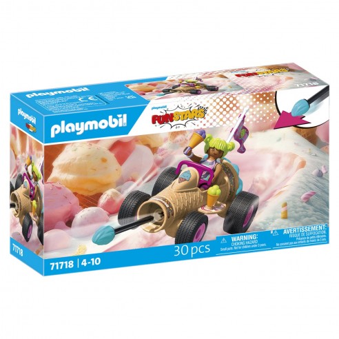 FUNSTARS ICE CREAM CONE RACING...