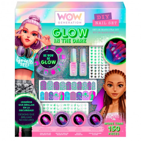 SET GLOW IN THE DARK WOW GENERATION...