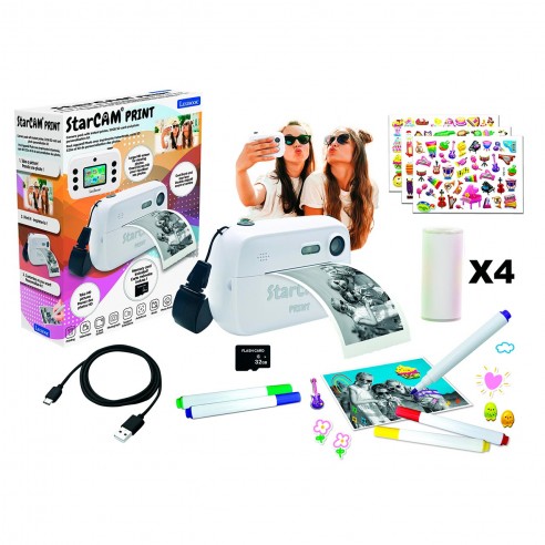 STARCAM PRINT WHITE COLOR DJ150 LEXIBOOK
